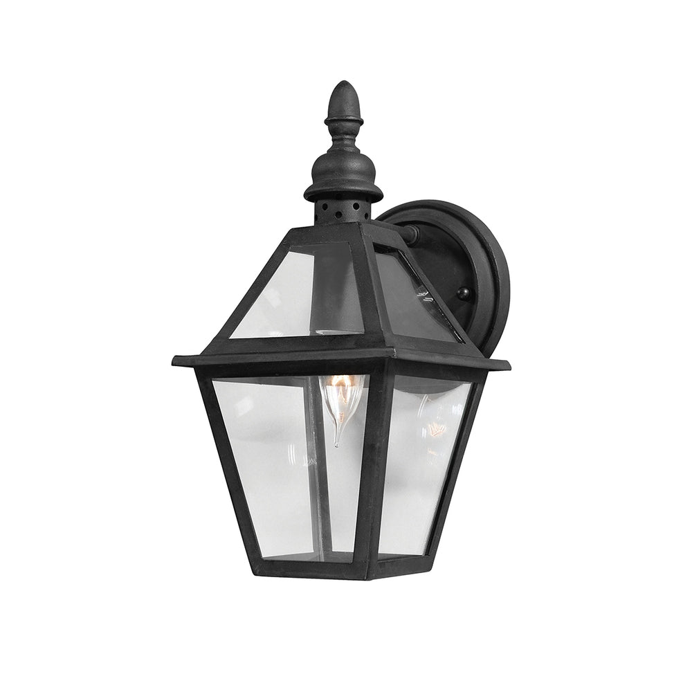 Troy Lighting Canada - One Light Wall Lantern - Townsend - Textured Black- Union Lighting Luminaires Decor