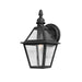 Troy Lighting Canada - One Light Wall Lantern - Townsend - Textured Black- Union Lighting Luminaires Decor