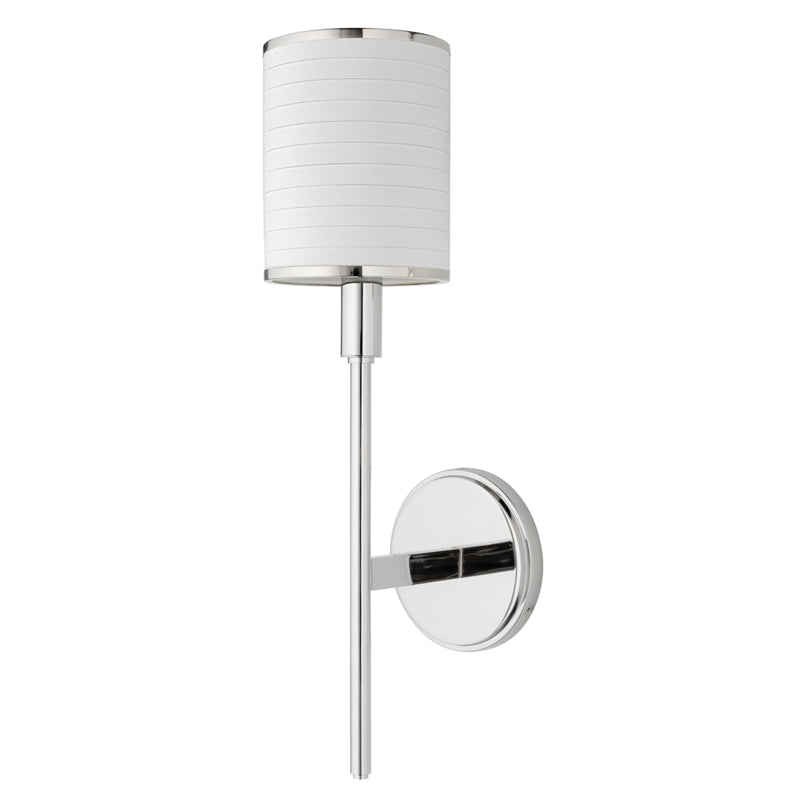 Hudson Valley - One Light Wall Sconce - Aberdeen - Polished Nickel- Union Lighting Luminaires Decor