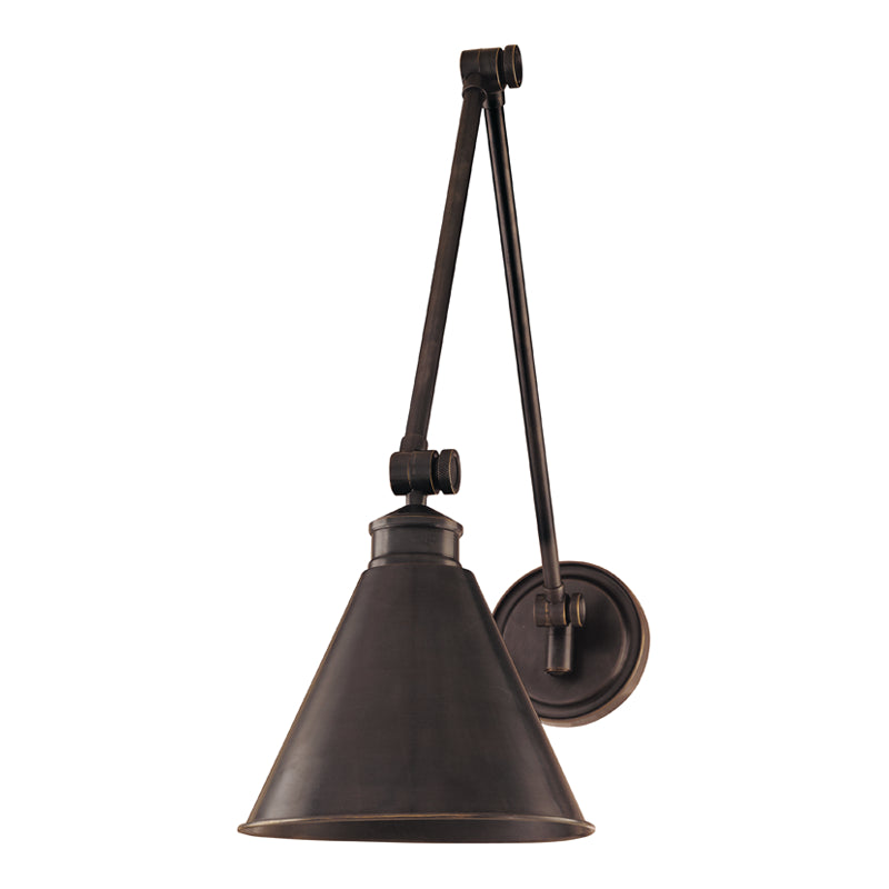 Hudson Valley - One Light Wall Sconce - Exeter - Old Bronze- Union Lighting Luminaires Decor
