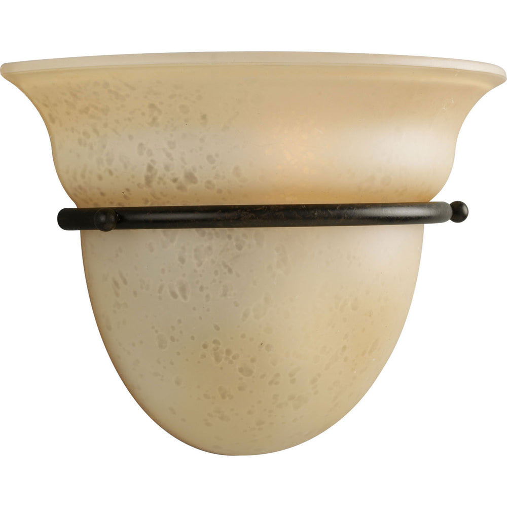 Progress Canada - One Light Wall Sconce - Torino - Forged Bronze- Union Lighting Luminaires Decor