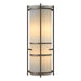 Hubbardton Forge - Two Light Wall Sconce - Banded - Bronze- Union Lighting Luminaires Decor