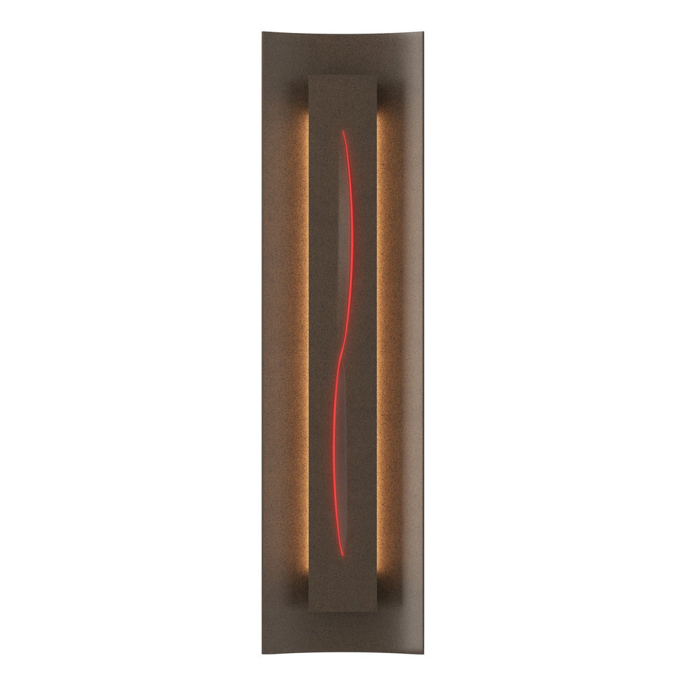 Hubbardton Forge - Three Light Wall Sconce - Gallery - Bronze- Union Lighting Luminaires Decor