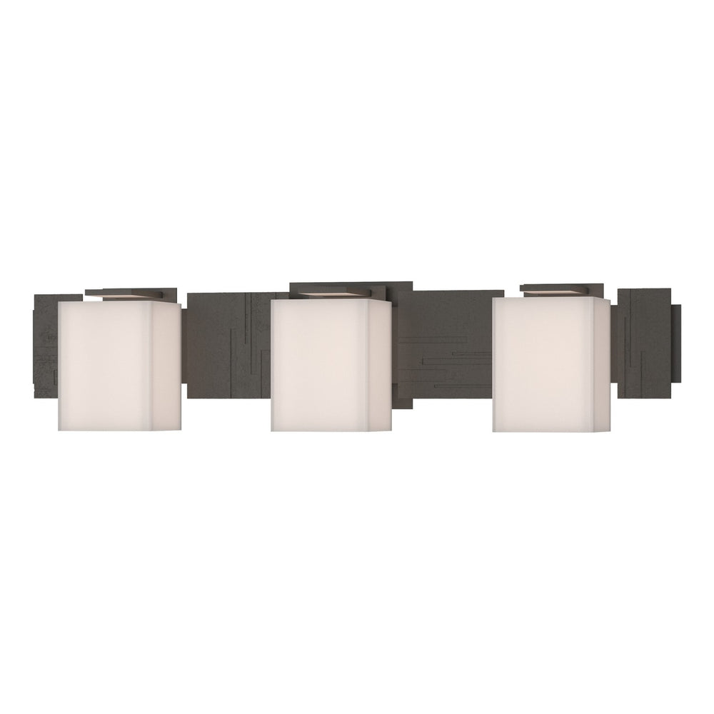 Hubbardton Forge - Three Light Wall Sconce - Impressions - Dark Smoke- Union Lighting Luminaires Decor