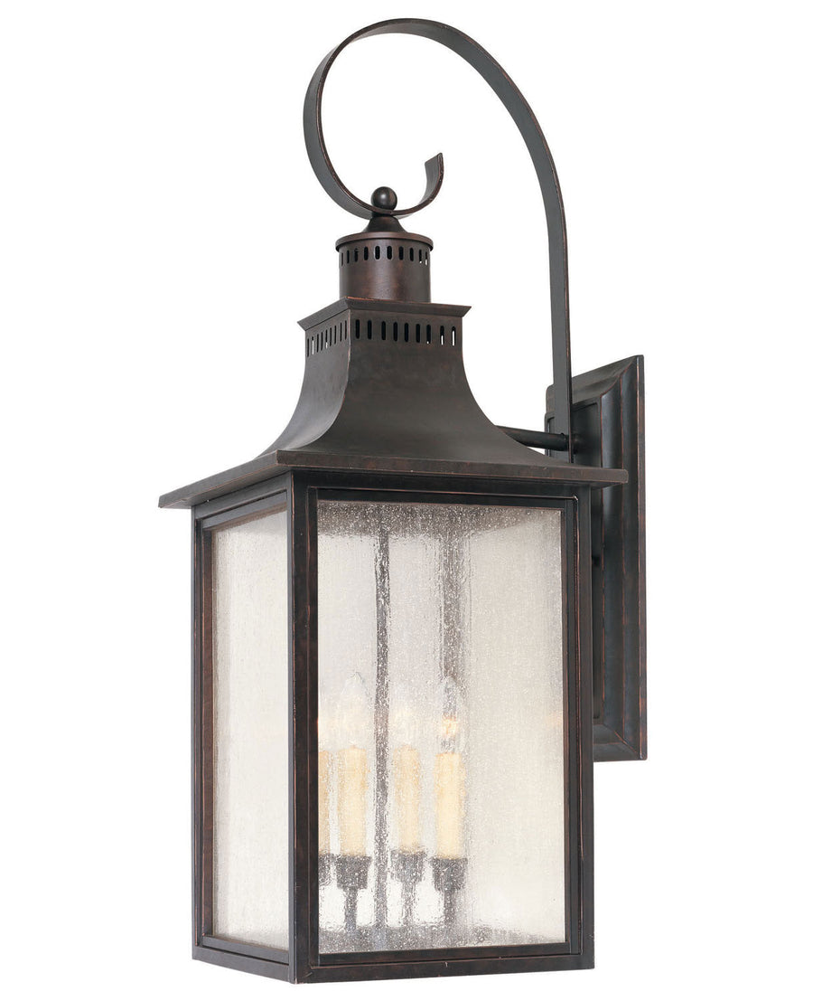 Savoy House Canada - Four Light Outdoor Wall Lantern - Monte Grande - English Bronze- Union Lighting Luminaires Decor