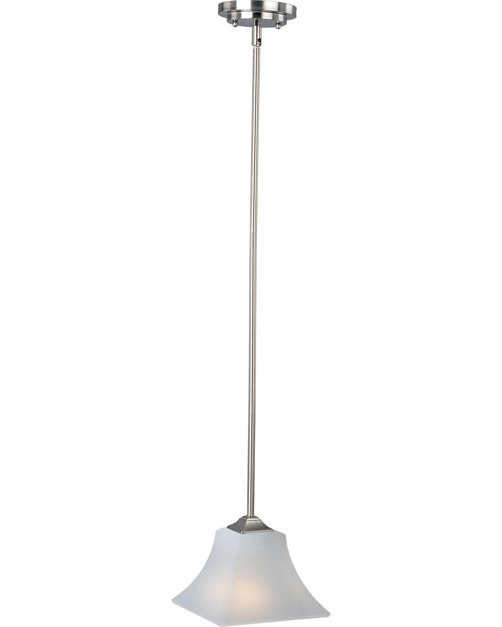 Maxim - One Light Mini Pendant - Aurora - Satin Nickel- Union Lighting Luminaires Decor