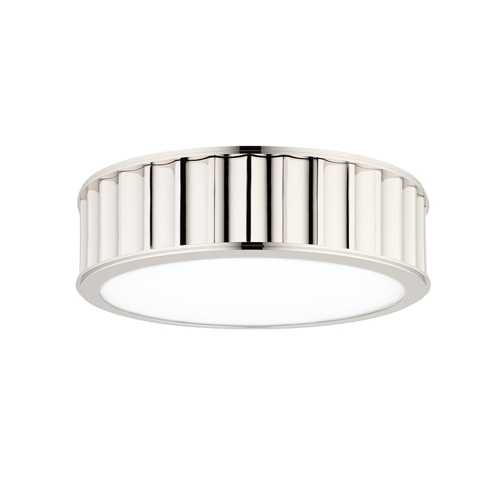 Hudson Valley Canada - Two Light Flush Mount - Middlebury - Polished Nickel- Union Lighting Luminaires Decor