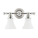 Hudson Valley Canada - Two Light Bath Bracket - Weston - Polished Nickel- Union Lighting Luminaires Decor