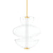 Hudson Valley Canada - LED Pendant - Palermo - Aged Brass- Union Lighting Luminaires Decor