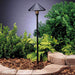 Kichler Canada - One Light Path & Spread - Six Groove - Textured Black- Union Lighting Luminaires Decor