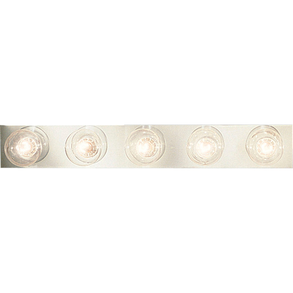 Progress Canada - Five Light Bath Bracket - Broadway-Deluxe - Polished Chrome- Union Lighting Luminaires Decor