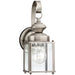 Generation Lighting Canada - One Light Outdoor Wall Lantern - Jamestowne - Antique Brushed Nickel- Union Lighting Luminaires Decor