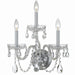 Crystorama - Three Light Wall Sconce - Traditional Crystal - Polished Chrome- Union Lighting Luminaires Decor