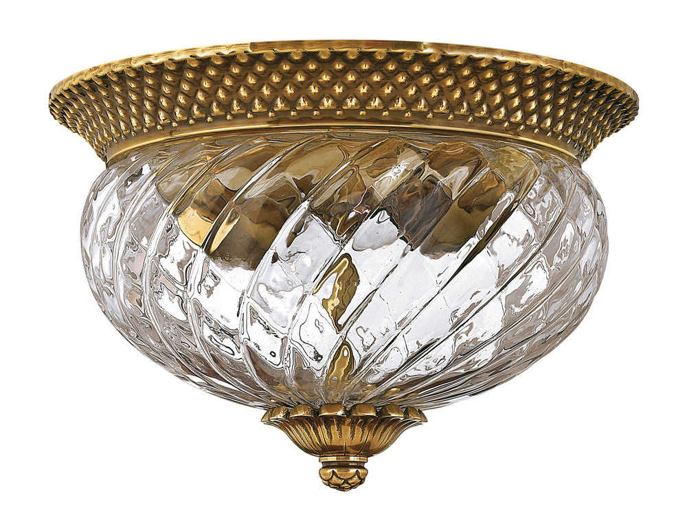 Hinkley Canada - LED Flush Mount - Plantation - Burnished Brass- Union Lighting Luminaires Decor
