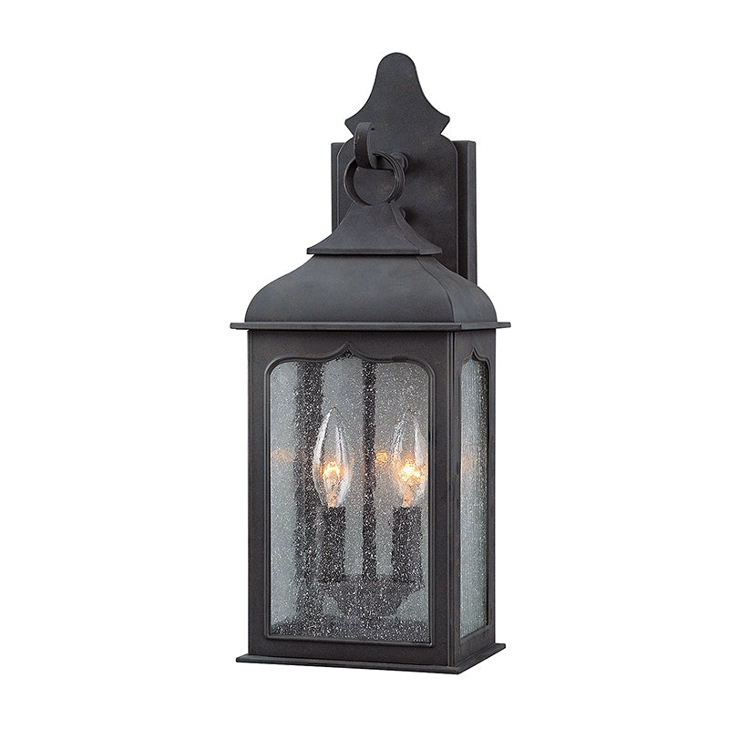Troy Lighting Canada - Two Light Wall Lantern - Henry Street - Textured Bronze- Union Lighting Luminaires Decor