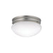 Kichler Canada - Two Light Flush Mount - Ceiling Space - Brushed Nickel- Union Lighting Luminaires Decor