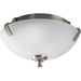Progress Canada - Two Light Close-to-Ceiling - Wisten - Brushed Nickel- Union Lighting Luminaires Decor