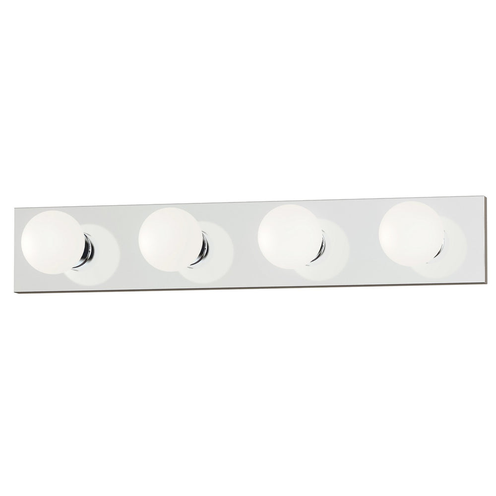 Maxim - Four Light Bath Vanity - Essentials - 445x - Polished Chrome- Union Lighting Luminaires Decor