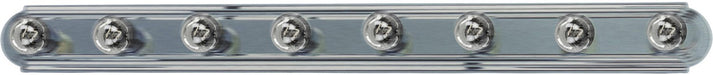 Maxim - Eight Light Bath Vanity - Essentials - 712x - Satin Nickel- Union Lighting Luminaires Decor