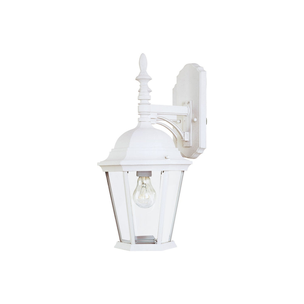 Maxim - One Light Outdoor Wall Lantern - Westlake - White- Union Lighting Luminaires Decor
