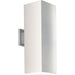 Progress Canada - Two Light Wall Lantern - Square - White- Union Lighting Luminaires Decor