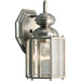 Progress Canada - One Light Wall Lantern - Carriage Classics - Brushed Nickel- Union Lighting Luminaires Decor