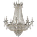 Crystorama - 20 Light Chandelier - Majestic - Historic Brass- Union Lighting Luminaires Decor