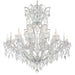 Crystorama - 25 Light Chandelier - Maria Theresa - Polished Chrome- Union Lighting Luminaires Decor