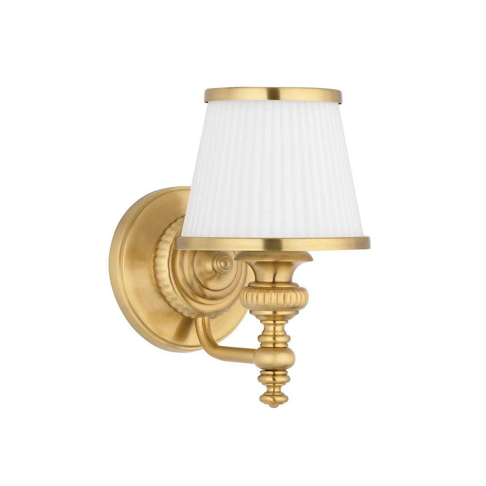 Hudson Valley Canada - One Light Bath Bracket - Milton - Flemish Brass- Union Lighting Luminaires Decor
