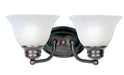 Maxim - Two Light Bath Vanity - Malaga - Oil Rubbed Bronze- Union Lighting Luminaires Decor