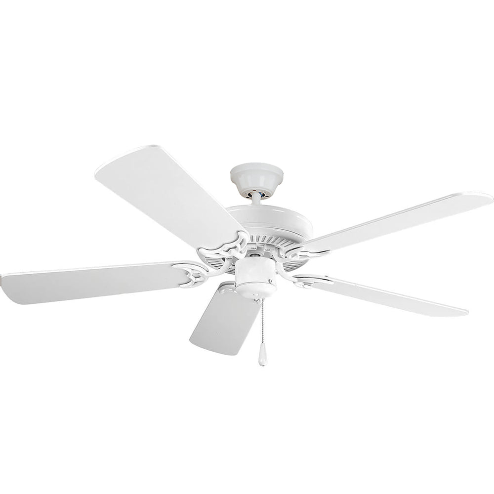 Maxim - 52" Ceiling Fan - Basic-Max - Matte White- Union Lighting Luminaires Decor
