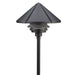 Kichler Canada - One Light Path & Spread - Six Groove - Textured Black- Union Lighting Luminaires Decor