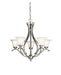 Kichler Canada - Five Light Chandelier - Dover - Brushed Nickel- Union Lighting Luminaires Decor