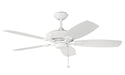 Kichler Canada - 52"Ceiling Fan - Canfield - White- Union Lighting Luminaires Decor