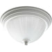 Progress Canada - One Light Flush Mount - Melon Glass - White- Union Lighting Luminaires Decor