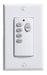 Kendal Canada - Secondary Mounted Remote Transmitter Fan Wall Mount Control - Remote - White- Union Lighting Luminaires Decor