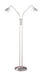 Kendal Canada - Two Light Floor Lamp - Oslo Twins - Satin Nickel- Union Lighting Luminaires Decor