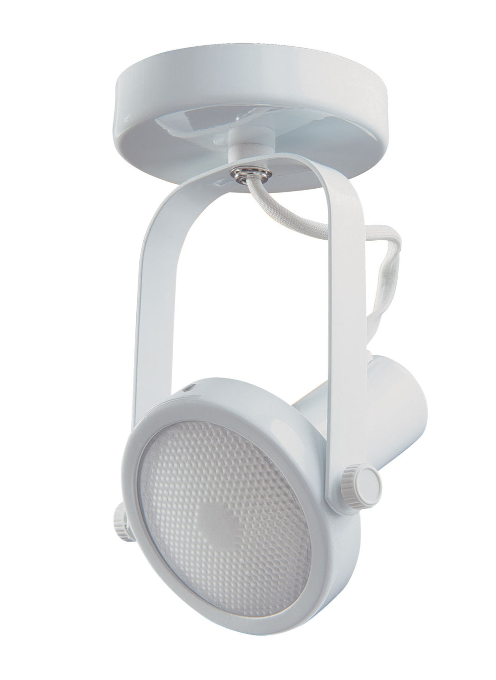 Kendal Canada - One Light Gimbal Monopoint - Monopoint - White- Union Lighting Luminaires Decor