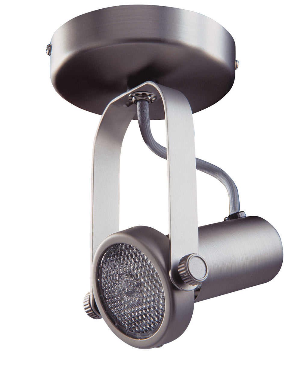 Kendal Canada - One Light Gimbal Monopoint - Monopoint - Brushed Steel,Nickel or Steel- Union Lighting Luminaires Decor