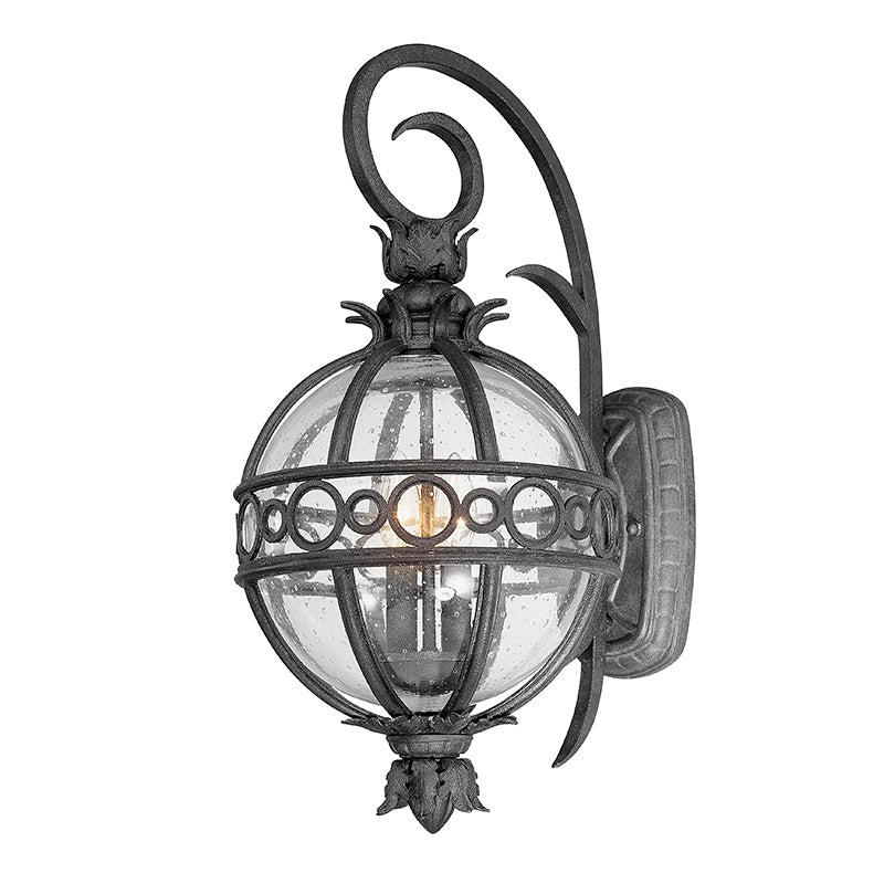 Troy Lighting Canada - Two Light Wall Lantern - Campanile - French Iron- Union Lighting Luminaires Decor