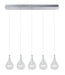 ET2 - LED Pendant - Larmes - Polished Chrome- Union Lighting Luminaires Decor