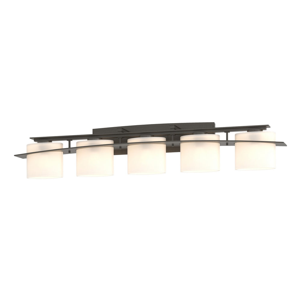 Hubbardton Forge - Five Light Wall Sconce - Ellipse - Dark Smoke- Union Lighting Luminaires Decor