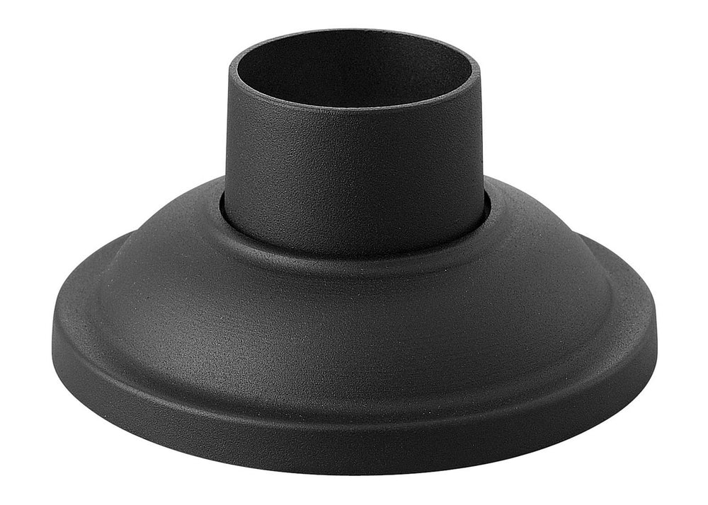 Hinkley Canada - Pier Mount Base - Pier Mounts - Black- Union Lighting Luminaires Decor