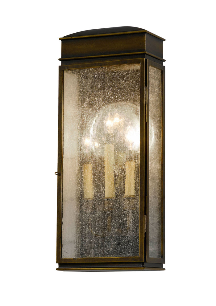 Generation Lighting Canada - Three Light Outdoor Fixture - Whitaker - Astral Bronze- Union Lighting Luminaires Decor
