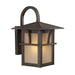 Generation Lighting Canada. - One Light Outdoor Wall Lantern - Medford Lakes - Statuary Bronze- Union Lighting Luminaires Decor