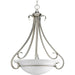 Progress Canada - Three Light Pendant - Torino - Brushed Nickel- Union Lighting Luminaires Decor