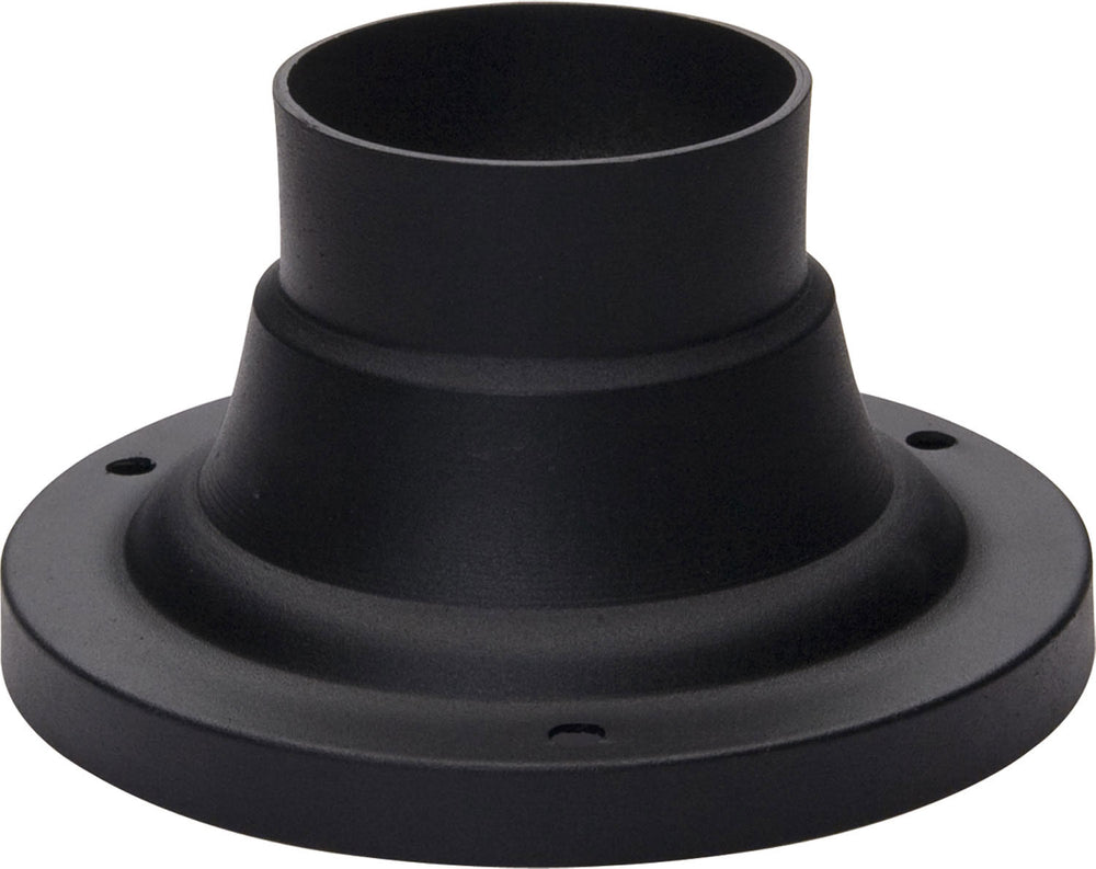 Maxim - Outdoor Essentials Aluminum Pier Mount - Outdoor Essentials - 200x - Black- Union Lighting Luminaires Decor