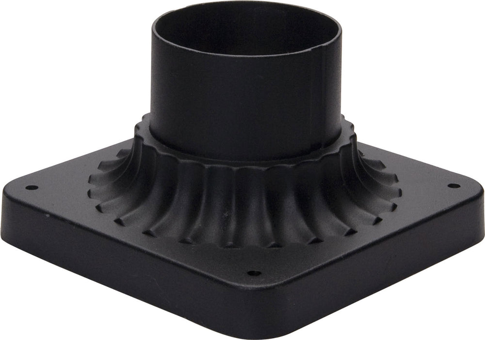 Maxim - Outdoor Essentials Cast Pier Mount - Outdoor Essentials - 200x - Black- Union Lighting Luminaires Decor