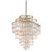 Corbett Lighting Canada - 12 Light Chandelier - Dolce - Champagne Leaf- Union Lighting Luminaires Decor
