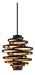 Corbett Lighting - Two Light Chandelier - Vertigo - Bronze And Gold Leaf- Union Lighting Luminaires Decor